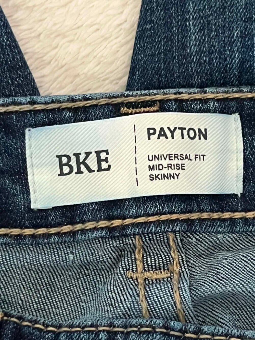 BKE Payton Universal Fit Mid Rise Skinny Fit Women's size 27x31 1/2 - Picture 6 of 8